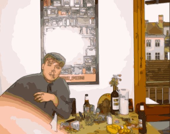 Portraits — paint-by-numbers result